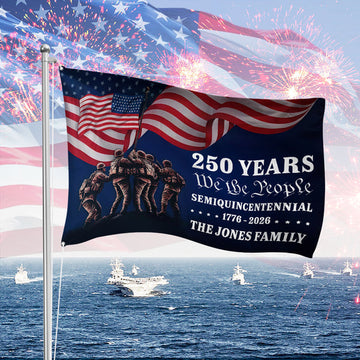 American Flag 250 Years Anniversary United States Semiquincentennial Double-Sided Flag