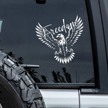 American Freedom Since 1776 Car Window Decal Sticker