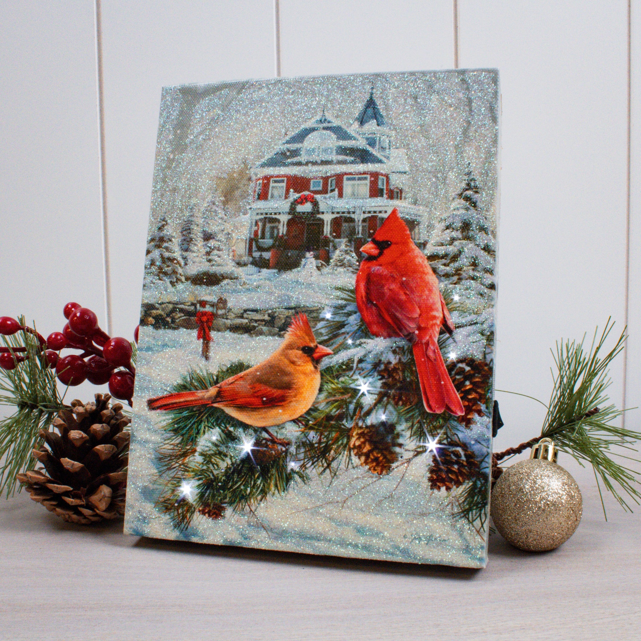 Welcome Home 8x6 Lighted Tabletop Canvas