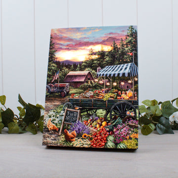 The Farmstand 8x6 Lighted Tabletop Canvas