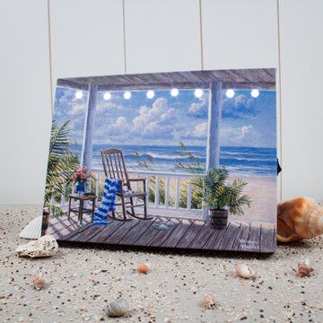 Quiet Time 8x6 Lighted Tabletop Canvas