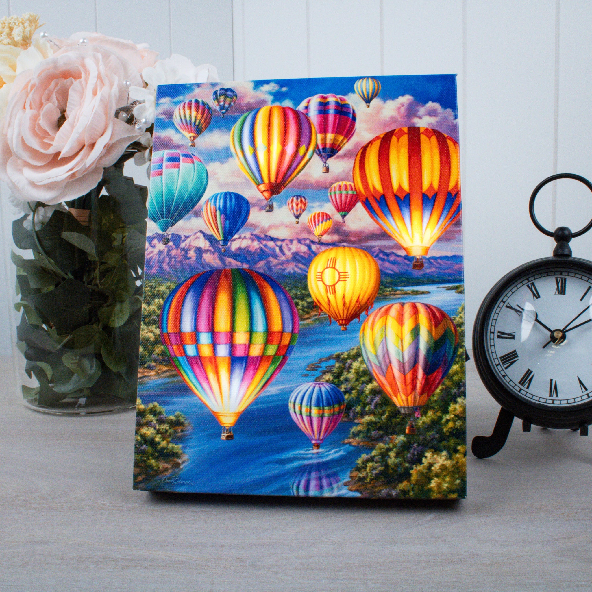 Majestic Flight 8x6 Lighted Tabletop Canvas