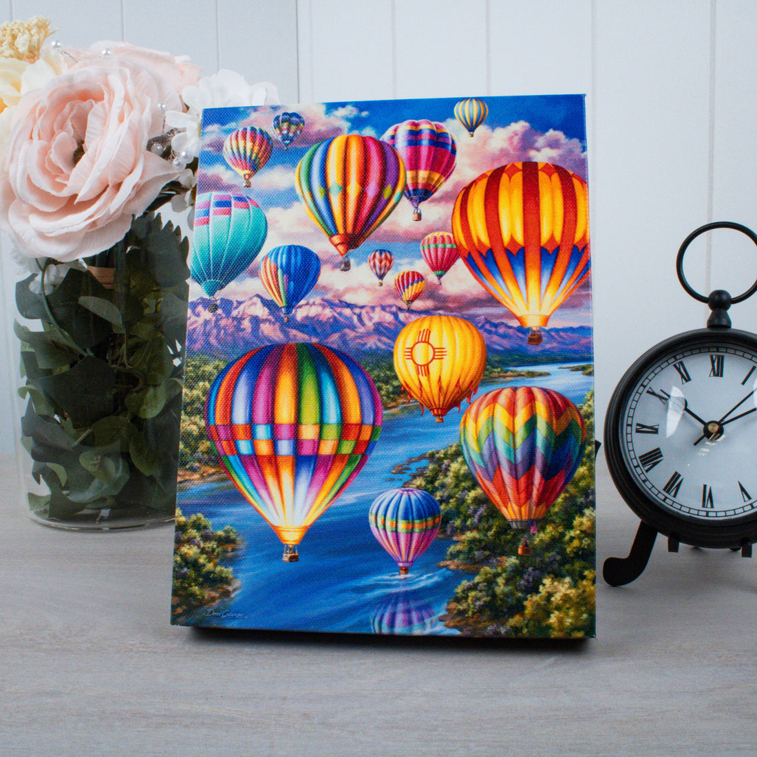 Majestic Flight 8x6 Lighted Tabletop Canvas