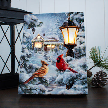 All is Calm 8x6 Lighted Tabletop Canvas