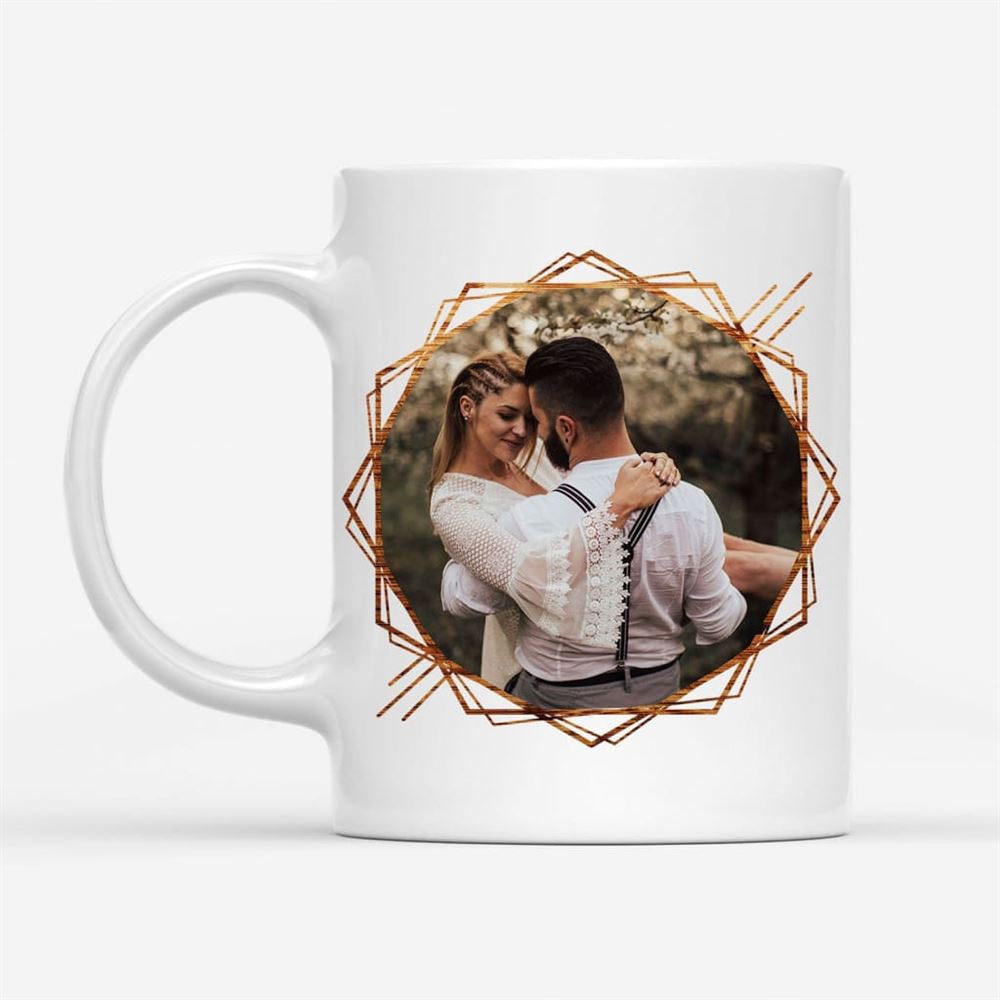 Be Strong And Courageous Joshua 19 Custom Photo Coffee Mug, Personalized Christian Mugs, Christian Mug, Bible Mug, Faith Gift, Encouragement Gift