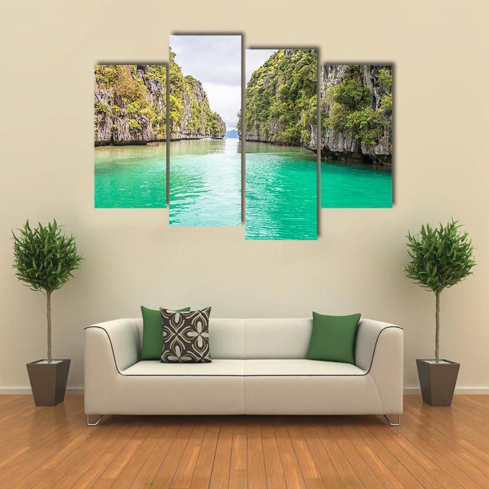 Big Lagoon Philippines Canvas Wall Art Decor
