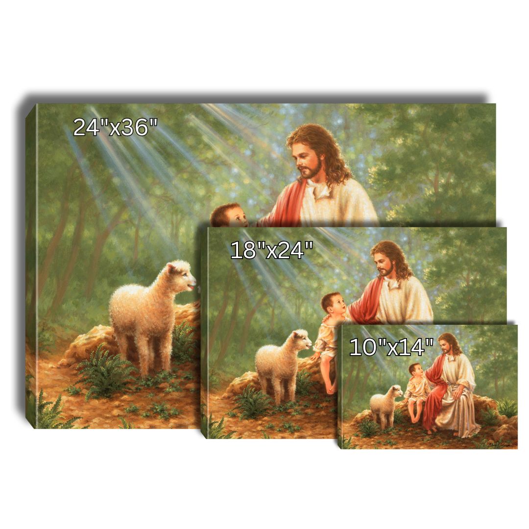 Faith of a Child Canvas Wall Art