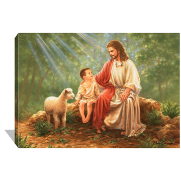Faith of a Child Canvas Wall Art