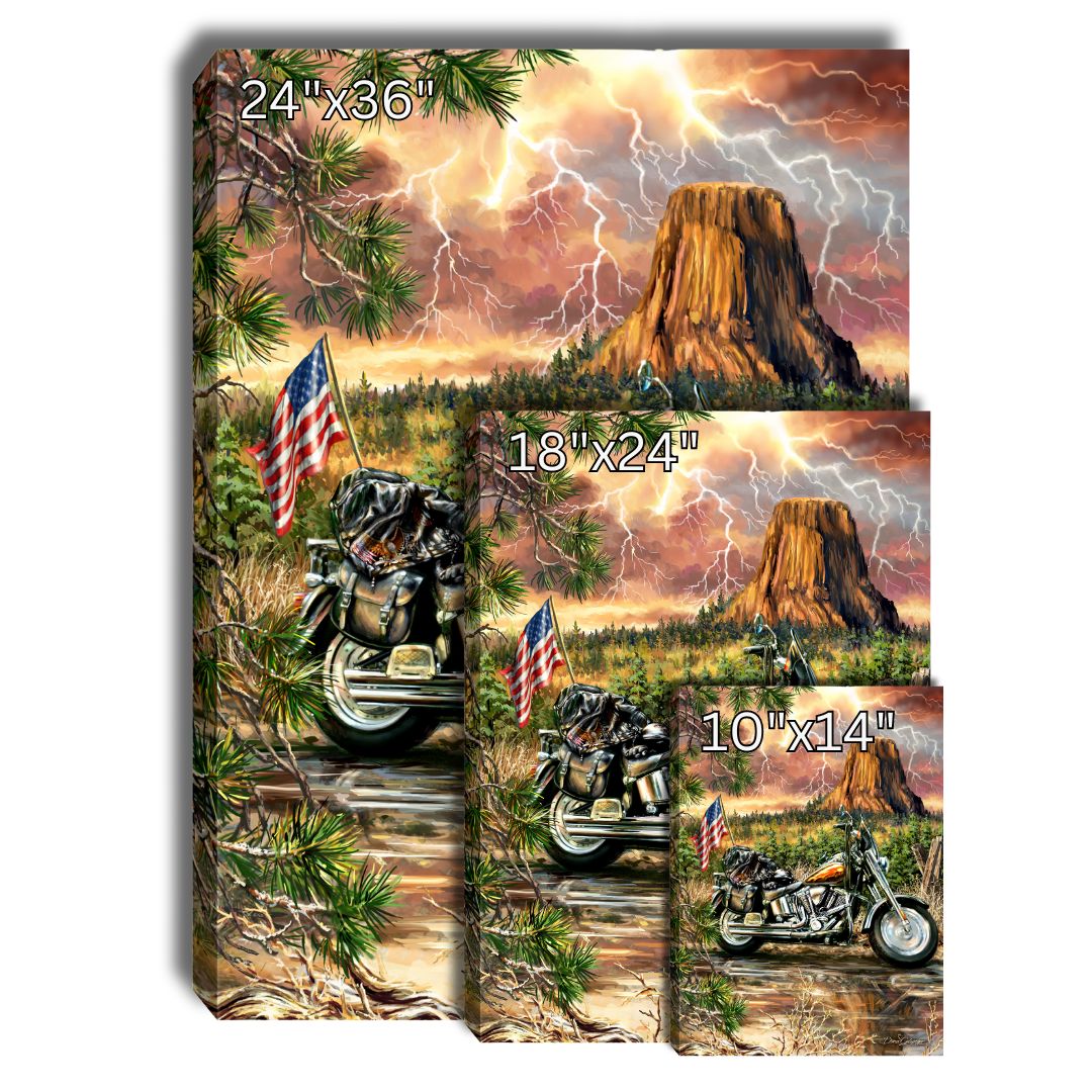 The Open Road Canvas Wall Art