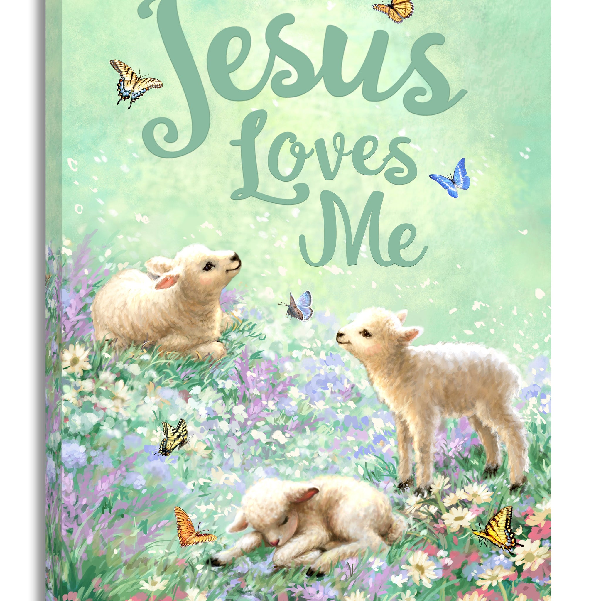 Jesus Loves Me Canvas Wall Art