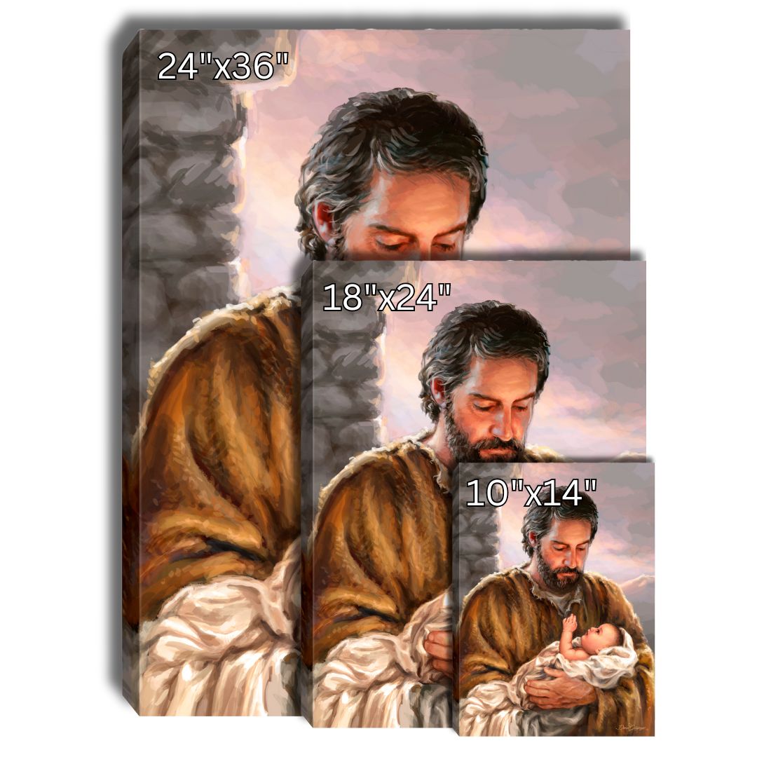 Saint Joseph Canvas Wall Art