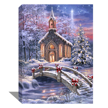 O Come Emmanuel Canvas Wall Art