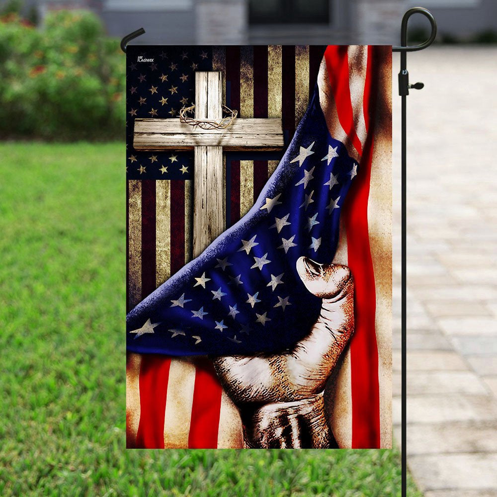 Christian Garden Flags, Christian Cross Flag, Christian House Flags, Christian Cross Flag, Faith Flag