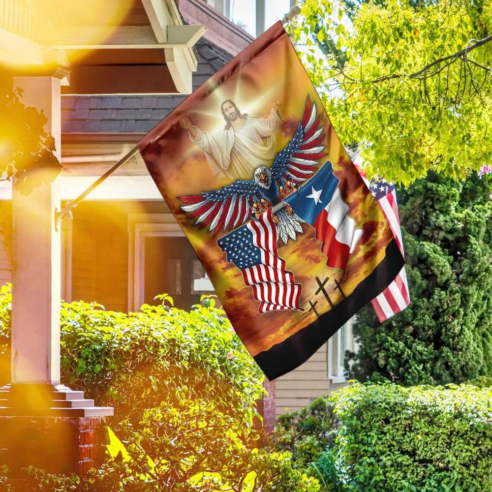 Christian Garden Flags, Texas State One Nation Under God Flag, Christian House Flags, Christian Cross Flag, Faith Flag