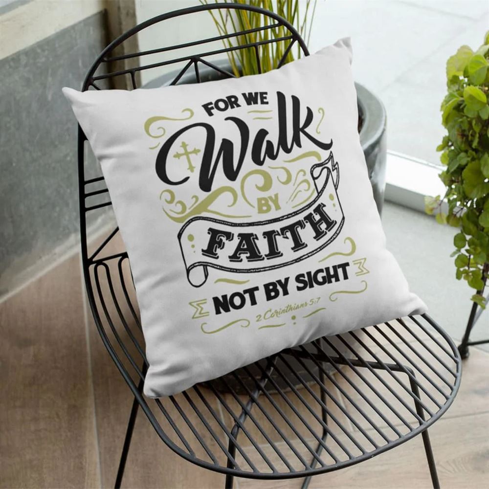 Christian Pillow, Jesus Pillow, 2 Corinthians 57 Bible Verse Pillow, Christian Throw Pillow, Inspirational Gifts, Best Pillow