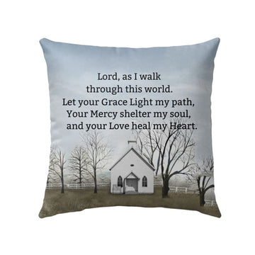 Christian Pillow, Jesus Pillow, A Daily Prayer Pillow, Christian Throw Pillow, Inspirational Gifts, Best Pillow