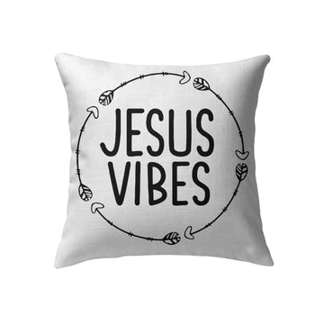 Christian Pillow, Jesus Pillow, Arrows Circle Pillow, Jesus Vibes Pillow, Christian Throw Pillow, Inspirational Gifts, Best Pillow