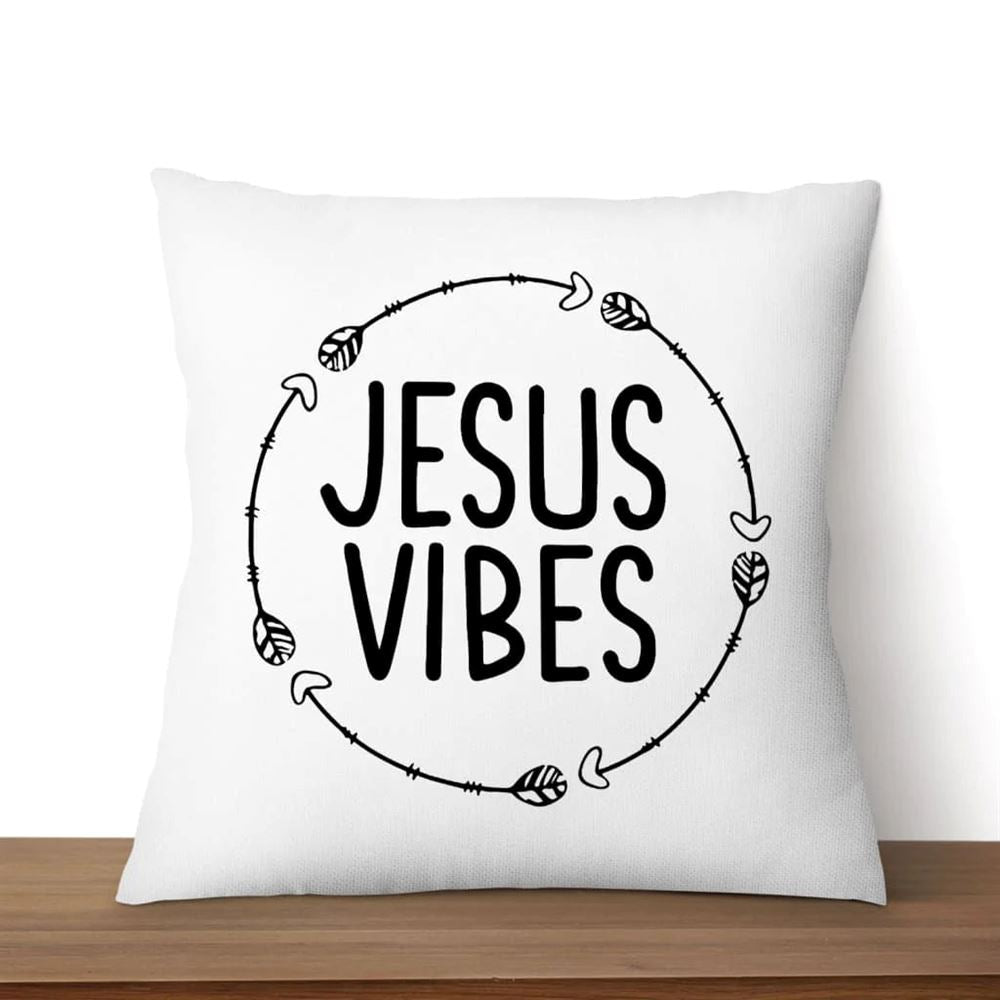 Christian Pillow, Jesus Pillow, Arrows Circle Pillow, Jesus Vibes Pillow, Christian Throw Pillow, Inspirational Gifts, Best Pillow