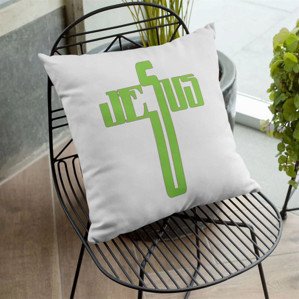 Christian Pillow, Jesus Pillow, Cross Pillow, Christian Throw Pillow, Inspirational Gifts, Best Pillow