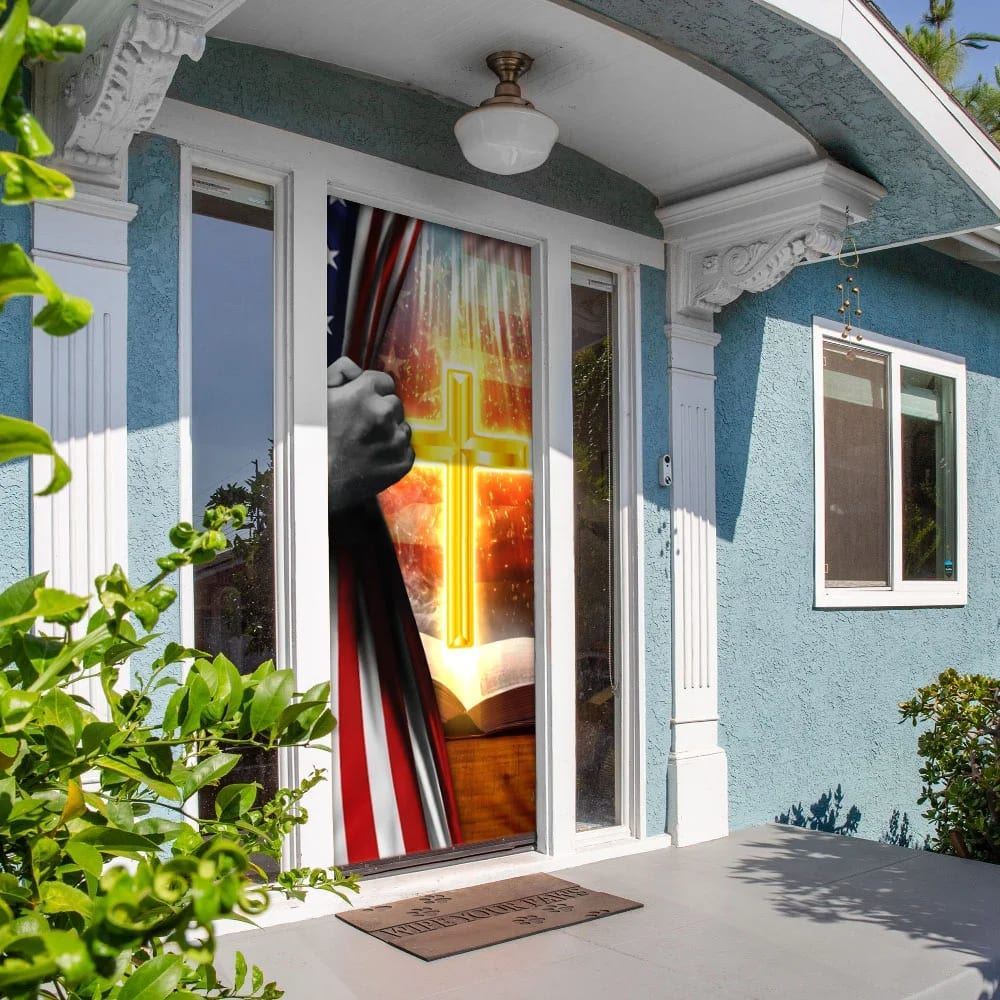 Cross On Bible Door Cover, Christian Door Decor, Door Christian Church, Christian Door Plaques