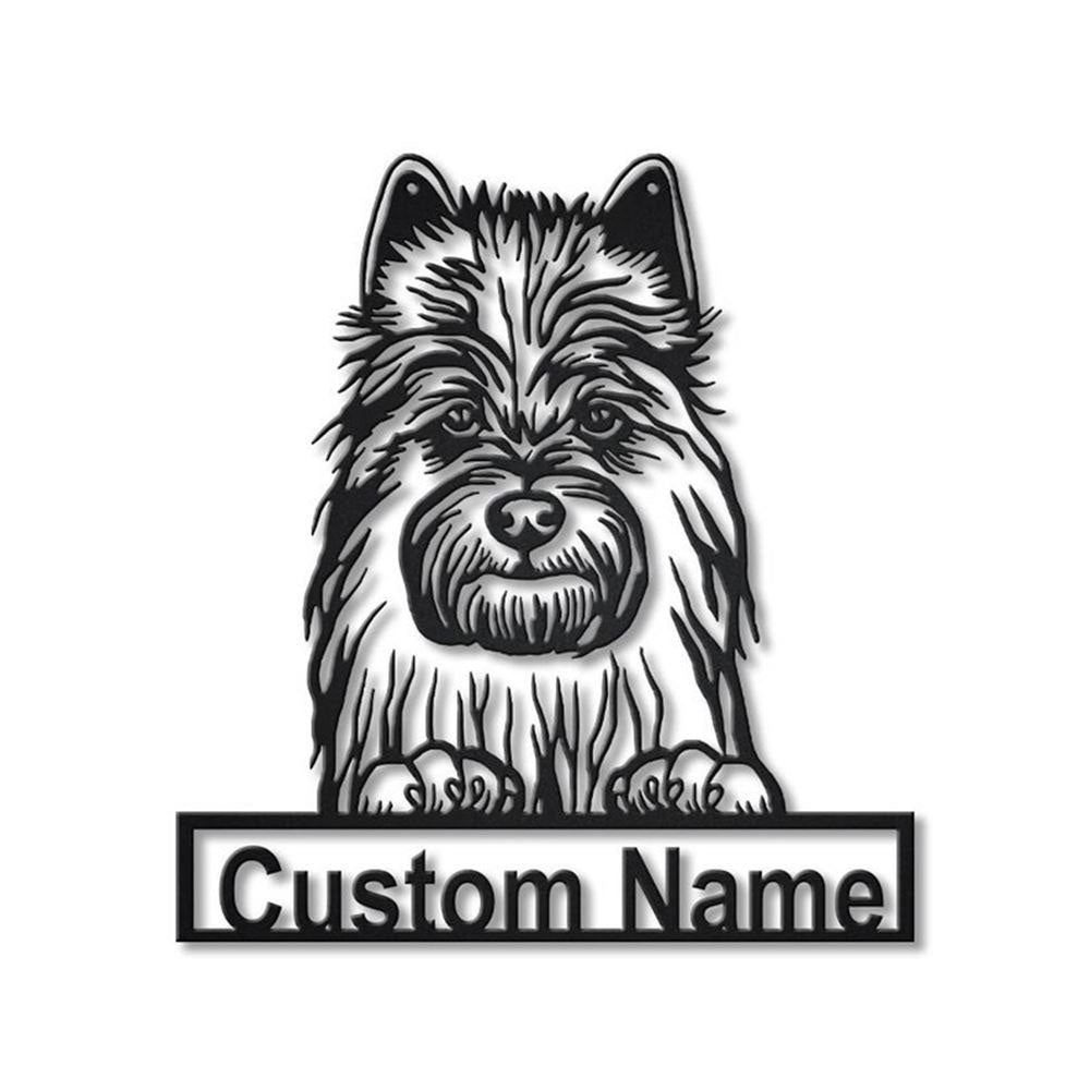 Custom Australian Terrier Dog Metal Sign, Led Lights Australian Terrier Sign, Dog Lover Gift, Dog Wall Sign, Home Decor Sign
