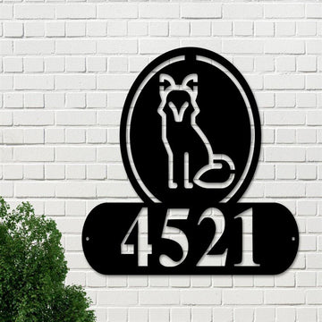 Custom Metal Address Sign Address Plaque Metal Address Numbers Address Arrow Sign Front Porch Metal Signaddress Signs