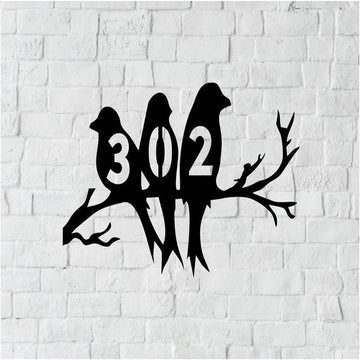 Custom Metal Address Sign Tree Of Life Gift Tree Of Life Gift For Wifetree Tree Address Sign Tree Art Metal Art Address