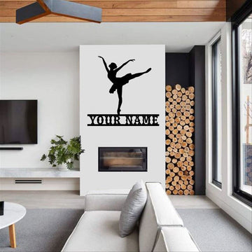 Custom Metal Farm Sign, Ballerina Metal Sign, Gift Ideas For Farm Woman, Large Metal Outdoor Signs, Outdoor Metal Sign Frames