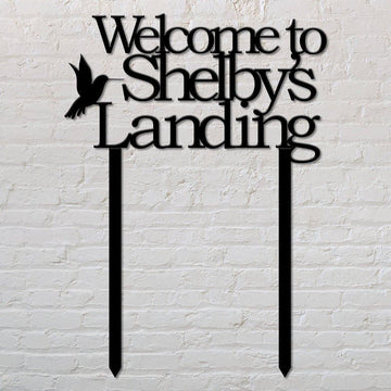 Custom Metal Farm Sign, Garden Metal Sign, Gift Ideas For Farm Woman, Large Metal Outdoor Signs, Outdoor Metal Sign Frames