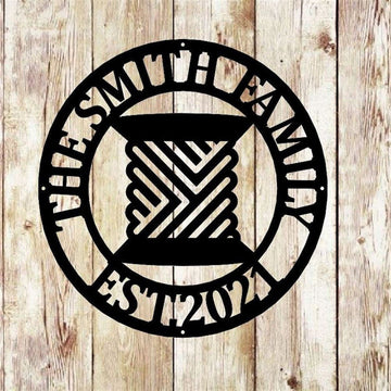 Custom Metal Farm Sign, Sewing Room Metal Sign, Gift Ideas For Farm Woman, Large Metal Outdoor Signs, Outdoor Metal Sign Frames