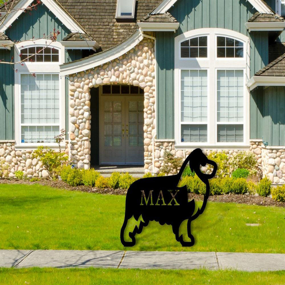 Custom Metal Sign, Australian Shepherd Metal Sign, Anniversary Gift, Dog House Sign, Dog Wall Art, Outdoor Sign, Home Decor Sign