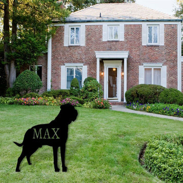 Custom Metal Sign, Bullmastiff Dog Metal Sign, Anniversary Gift, Dog House Sign, Dog Wall Art, Outdoor Sign, Home Decor Sign