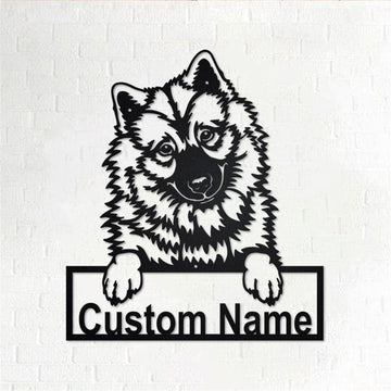 Custom Metal Sign, Eurasier Metal Sign, Anniversary Gift, Dog House Sign, Dog Wall Art, Outdoor Sign, Home Decor Sign