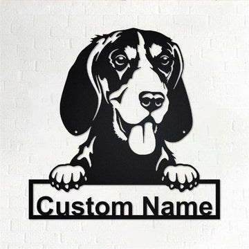 Custom Metal Sign, Gordon Setter Dog Metal Sign, Anniversary Gift, Dog House Sign, Dog Wall Art, Outdoor Sign, Home Decor Sign