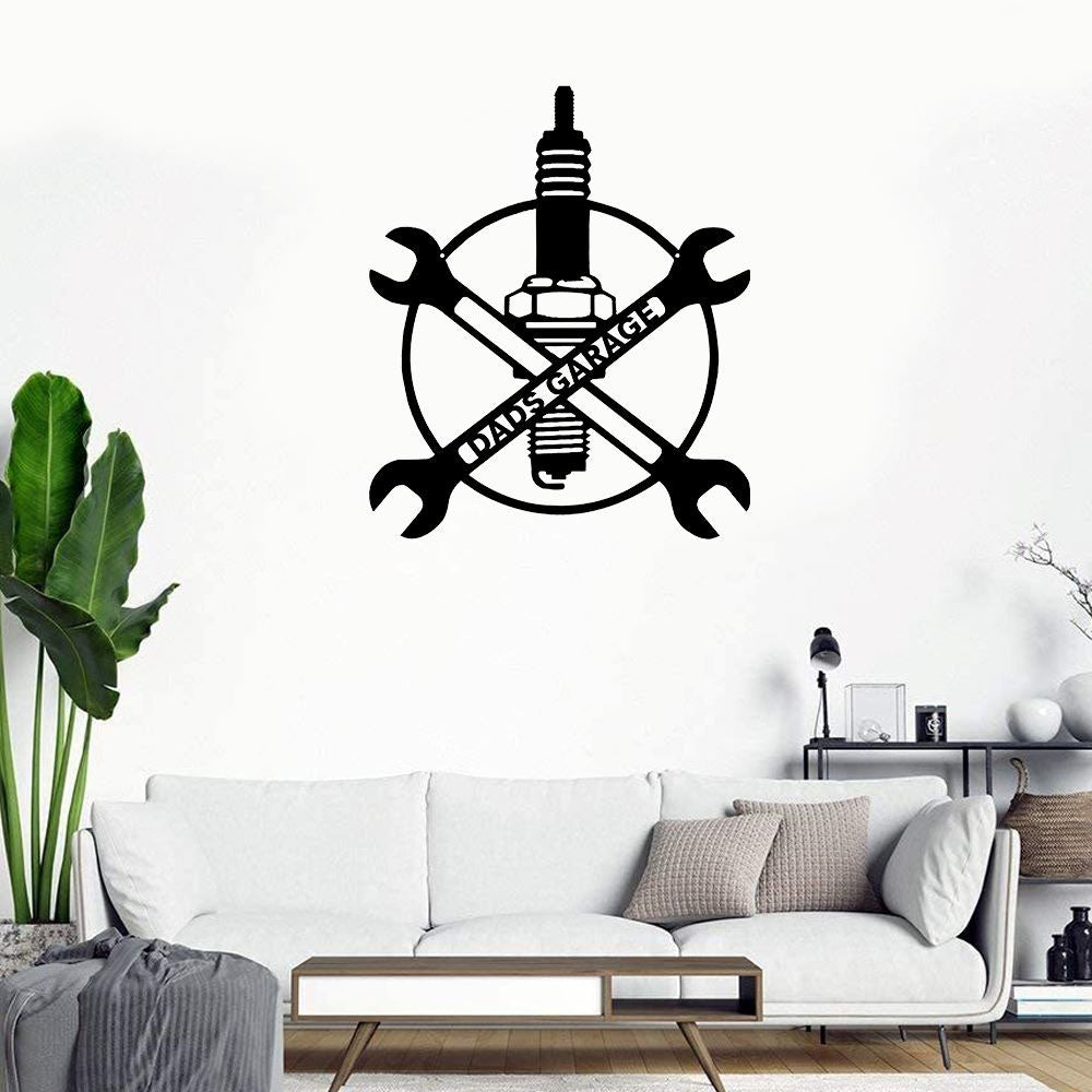 Dads Garage Metal Sign, Garage Sign, Fathers Day Gifts