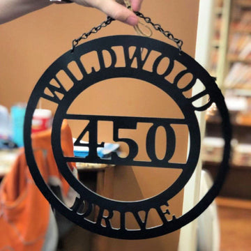 Design Circle Metal Sign, Cut Metal Sign, Wall Metal Sign, Home Decor Sign, Anniversary Gift, Wall Decoration Art