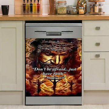 Don&#39;T Cry Over The Past Birdhouse Hummingbird Spring Forest Dishwasher Cover, Christian Dishwasher Magnet Cover