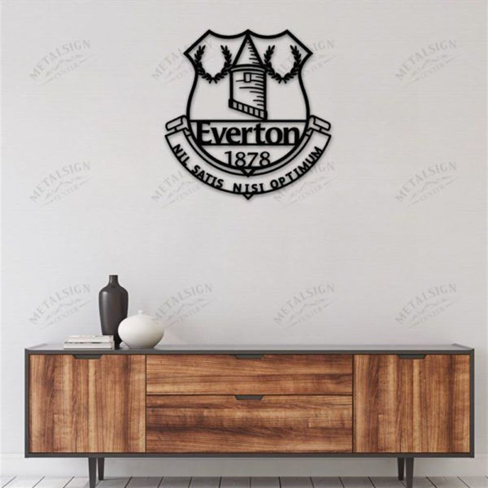 Everton Metal Wall Art, Metal Sign Led Wall Decor, Cut Metal Sign, Metal Wall Art, Metal House Sign, Wall Metal Sign, Home Decor Sign