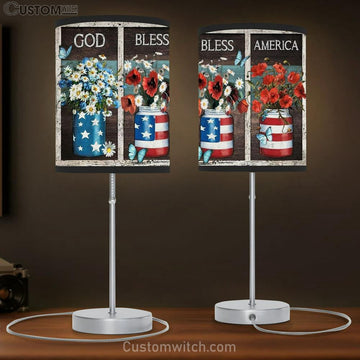Flower Vases God Bless America Table Lamp