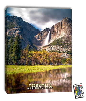 Yosemite 18x24 Fully Illuminated LED Wall Art