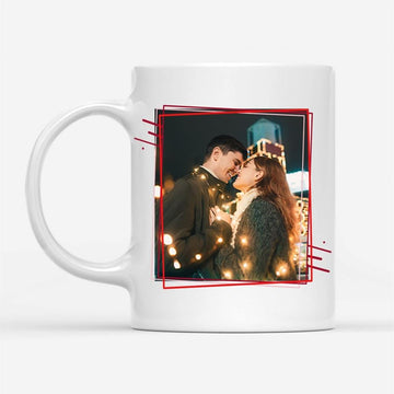 God Knew My Heart Needed You Custom Photo Coffee Mug, Personalized Christian Gifts, Christian Mug, Bible Mug, Faith Gift, Encouragement Gift