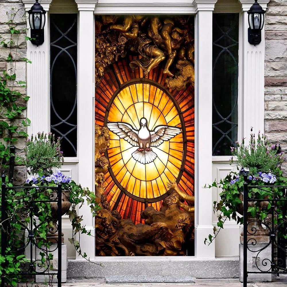 Holy Spirit Dove Door Cover, Christian Door Decor, Door Christian Church, Christian Door Plaques
