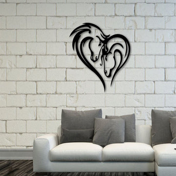 Horse Decor Farm Sign, Gift Ideas For Farm Woman, Large Metal Outdoor Signs, Outdoor Metal Sign Frames