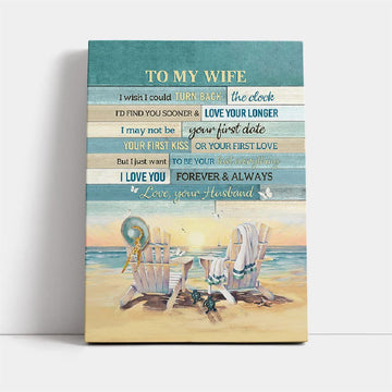 I Love You Forever And Always 1 Canvas, Mother's Day Canvas Art, Gift For Mom, Birthday Gift, Mother's Day Wall Art