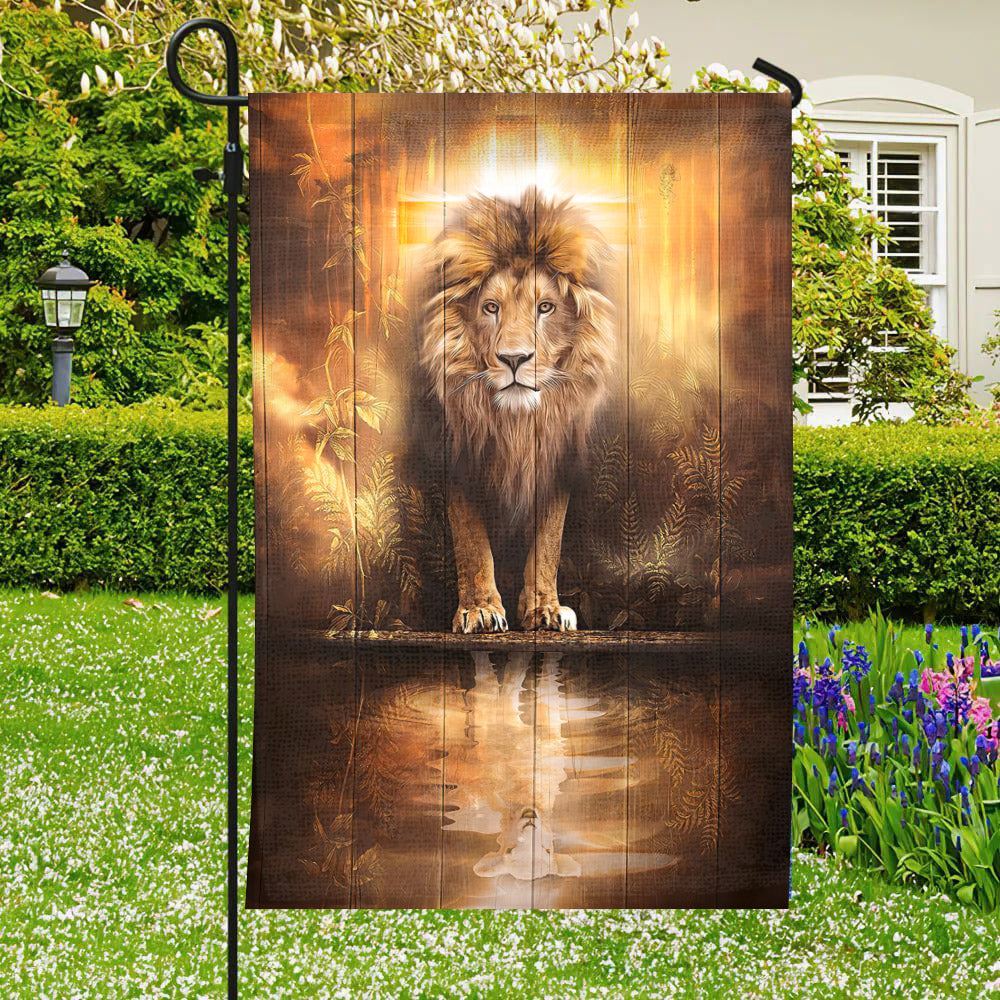 Jesus And Lamb Flag, Christian&#39;s Flag, Garden Decor, Garden Flag Stand, Christian Flag, Scripture Flag, Garden Banner