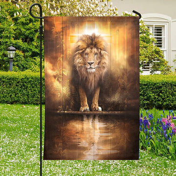 Jesus And Lamb Flag, Christian&#39;s Flag, Garden Decor, Garden Flag Stand, Christian Flag, Scripture Flag, Garden Banner