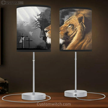 Jesus Christ Lion Of Judah Lamp Table Lamp Art - Lion Table Lamp Wall Decor