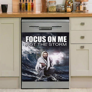 Jesus Prays In The Gethsemane Dishwasher Cover, Jesus Dishwasher Wrap, Christian Kitchen Decoration