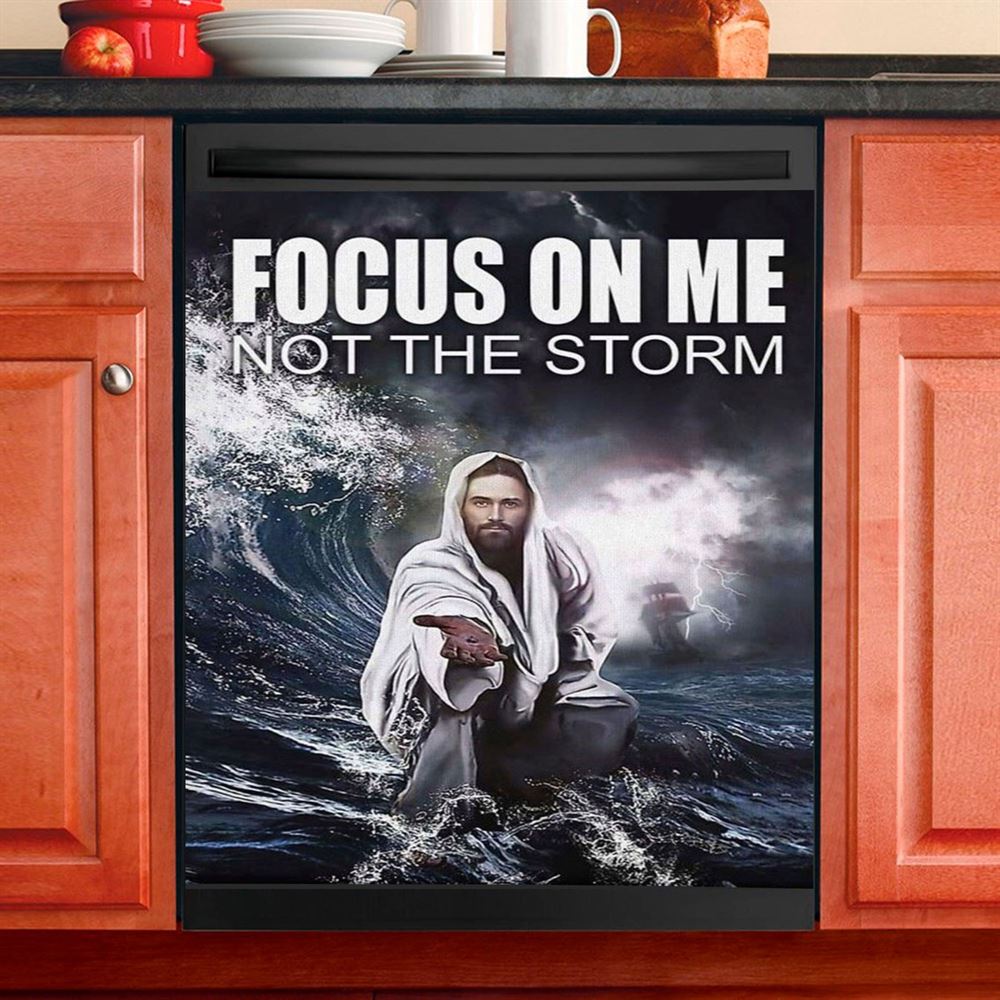 Jesus Prays In The Gethsemane Dishwasher Cover, Jesus Dishwasher Wrap, Christian Kitchen Decoration