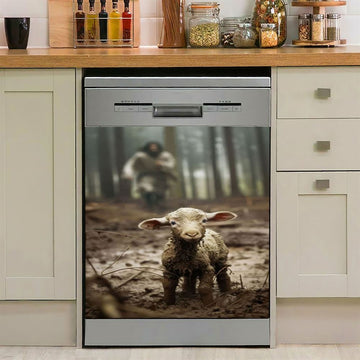 Jesus Rises From The Dead Dishwasher Cover, Christian Dishwasher Wrap, Jesus Kitchen Decoration